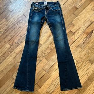 Womens true religion flare jeans, size 23